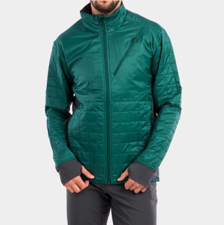 Icebreaker Men's Helix Jacket - Pine / Monsoon