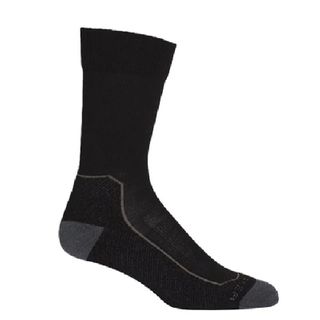 Icebreaker Women's Crew Hike - Medium Cushion - Black