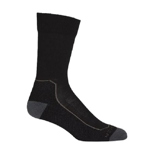 Icebreaker Women's Crew Hike - Medium Cushion - Black