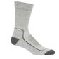 Icebreaker Men's Crew Hike - Medium Cushion - Blizzard Heather