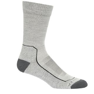 Icebreaker Men's Crew Hike - Light Cushion - Blizzard Heather