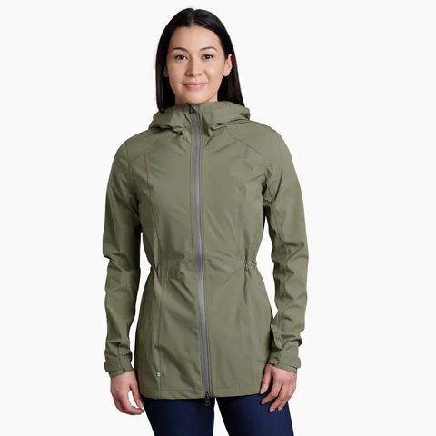 Kuhl Women's Stretch Voyagr Rain Jacket - Sage - Bunyips Great Outdoors  Centre