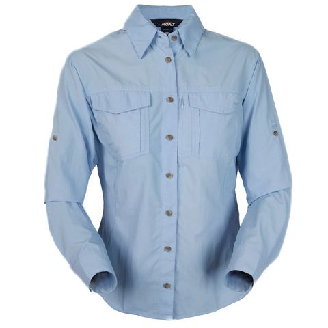 Mont Women's Lifestyle Vented Shirt - Glacier
