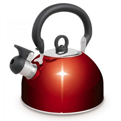 Campfire Ss Whistling Kettle Red