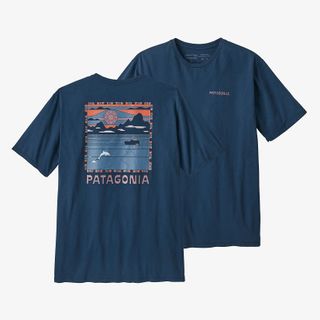 Patagonia Men's Summit Swell Organic T-shirt - Tidepool Blue