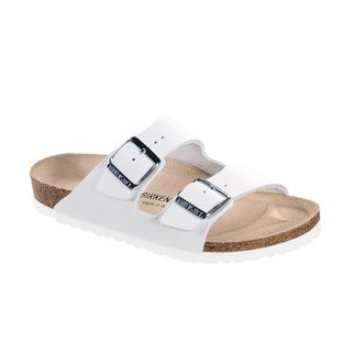 Birkenstock Arizona Natural Leather - Regular - White