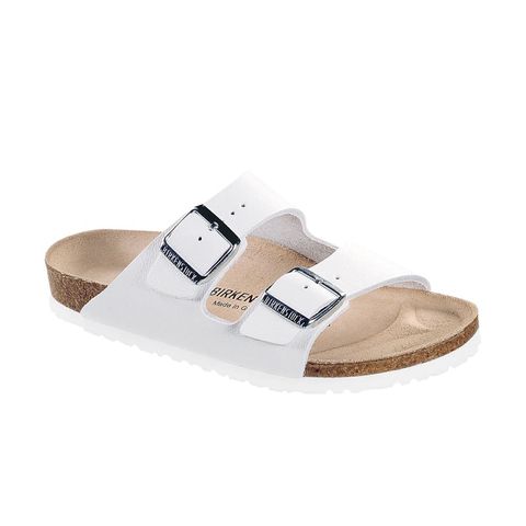 Birkenstock Arizona Natural Leather - Regular - White