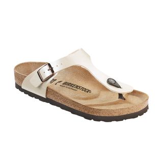 Birkenstock Gizeh Birko-flor - Narrow - Graceful Pearl White
