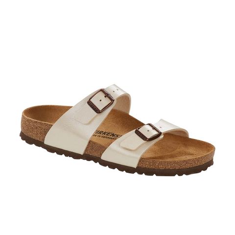 Birkenstock Sydney Birko-flor - Narrow - Graceful Pearl White