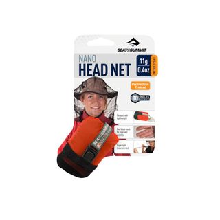 Sea To Summit Nano Permethrin Treated Head Net .