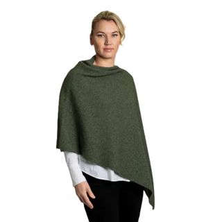 Koru 2 Way Poncho - Moss
