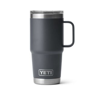 Yeti Rambler 20oz Travel Mug -charcoal