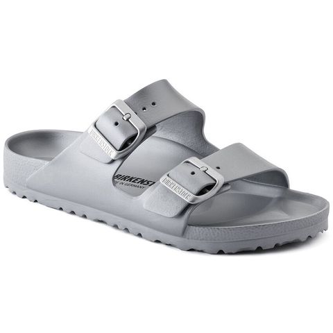 Birkenstock Arizona Eva - Narrow - Metallic Silver