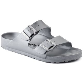 Birkenstock Arizona Eva - Narrow - Metallic Silver