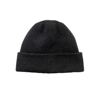 Koru Plain Beanie - Black