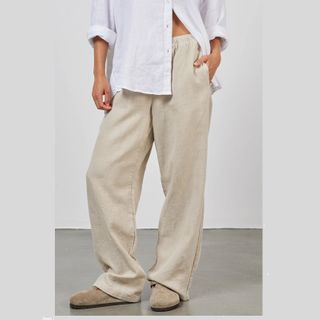 The Academy Riviera Pant - Oatmeal