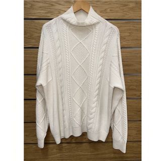 Merinosnug W Cable Knit - White