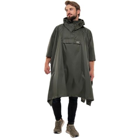 Mac In A Sac Poncho - Khaki