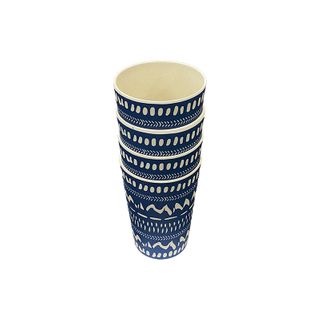 Frankie And Me Bamboo Cups 4pk - Geo