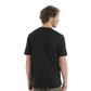 Icebreaker Men's Merino 150 Tech Lite Ii Short Sleeve T-shirt Peak Grid - Black