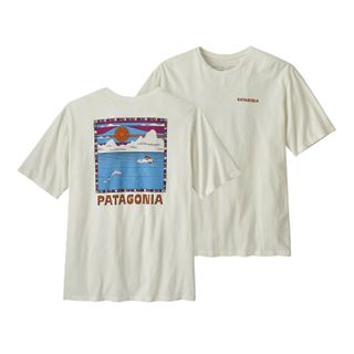 Patagonia Men's Summit Swell Organic T-shirt - Birch White