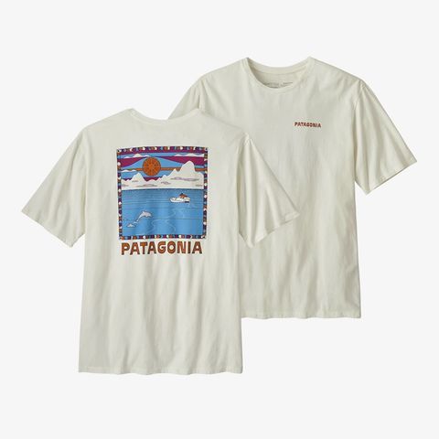 Patagona Men's Summit Swell Organic T-shirt - Birch White