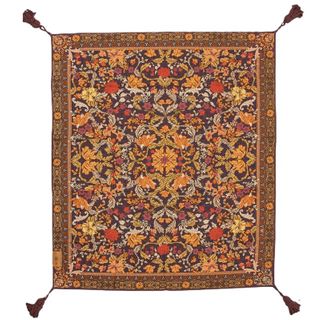 Wandering Folk Forest Picnic Rug - Spice