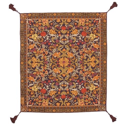 Wandering Folk Picnic Rug - Spice