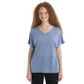 Icebreaker Women's Merino Drayden Reversible Short Sleeve Top - Kyanite