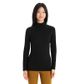 Icebreaker Women's Merino 260 Tech Long Sleeve Turtleneck Thermal Top - Black