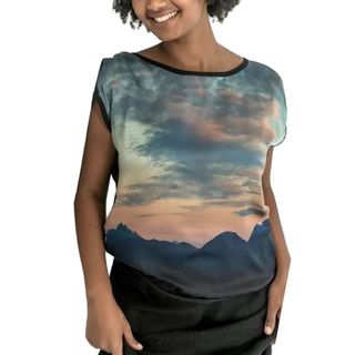 Harriet Jane Silk Tshirt - Stirling Ranges