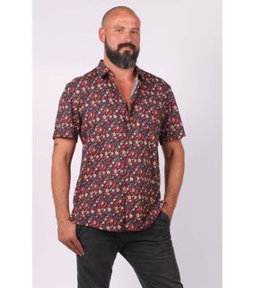 Skumi Mens Shirt - Red Hot