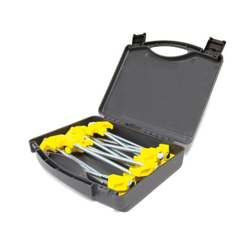 Oztrail Screw In Tent Peg Set 16 Piece