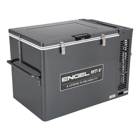 Engel 80 Litre Fridge-freezer Gunmetal