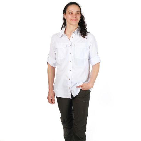 Mont Lifestyle Vented Shirt Women - White