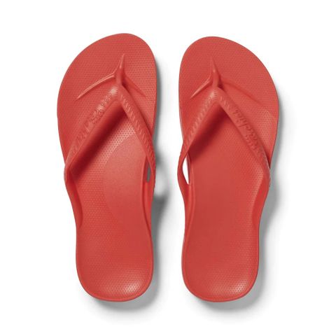 Archies Arch Support Thong - Coral