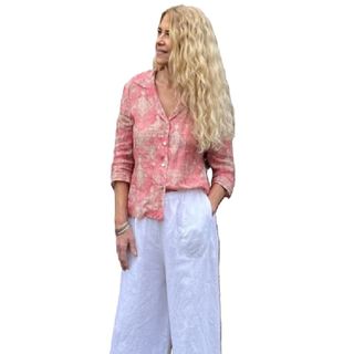 Jiva Fitted Shirt - Dusky Persian