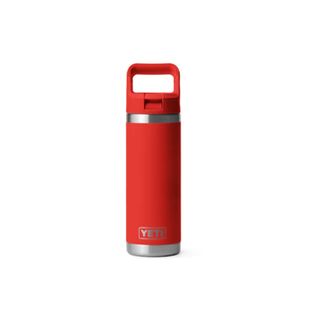 Yeti Rambler 18oz Straw Bottle - Rescue Red