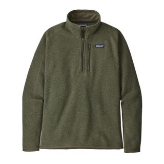 Patagonia Men's Better Sweater 1/4 Zip - Industrial Green