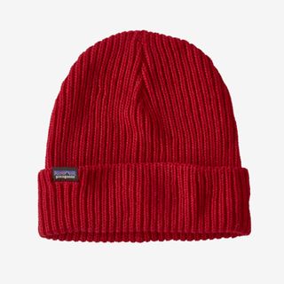 Patagonia Fisherman's Rolled Beanie Red
