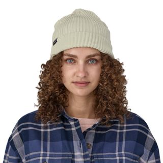 Patagonia Fisherman's Rolled Beanie White