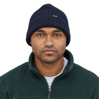 Patagonia Fisherman's Rolled Beanie Navy