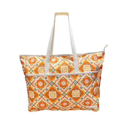 Sunni Scenes Retro Beach Bag