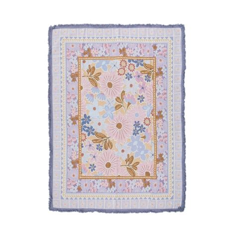 Sunni Scenes Lavender Throw Rug