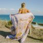 Sunni Scenes Lavender Throw Rug