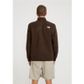 The North Face Glacier 1/4 Zip Fleece - Demitasse Brown