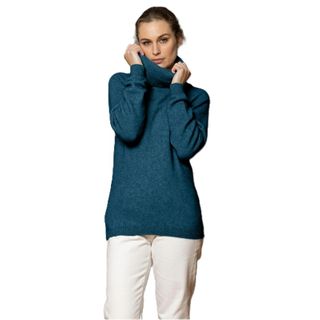 Noble Wilde Women's Polo Neck Sweater - Tui