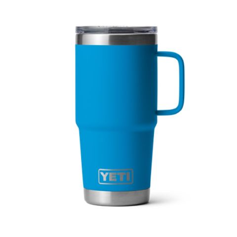 Yeti Rambler 20oz Travel Mug Wave Blue