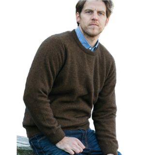 Noble Wilde Men's Cambridge Crew Jumper - Kauri