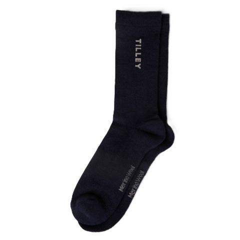 Tilley Merino Outdoor Socks - Navy